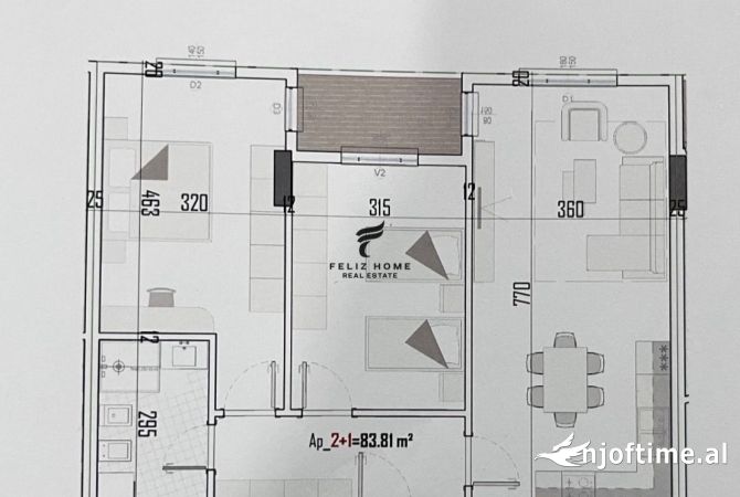 Shtepi ne shitje 2+1 ne Tirane - 74,000 Euro