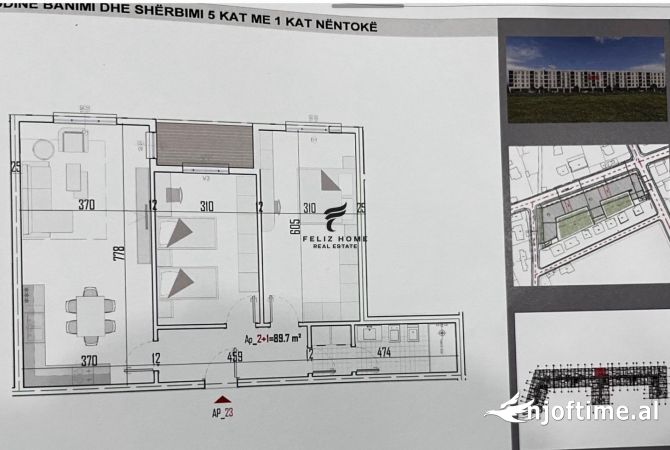 Shtepi ne shitje 2+1 ne Tirane - 80,000 Euro