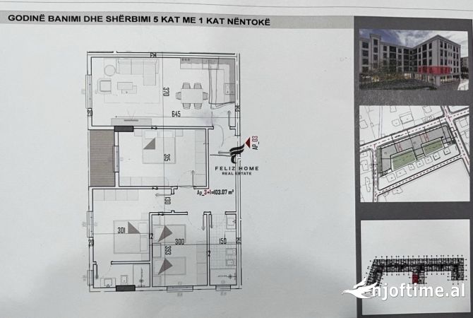 Shtepi ne shitje 2+1 ne Tirane - 91,000 Euro