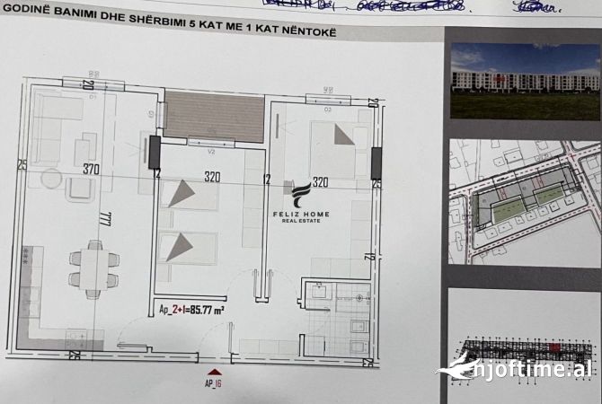 Shtepi ne shitje 2+1 ne Tirane - 75,600 Euro
