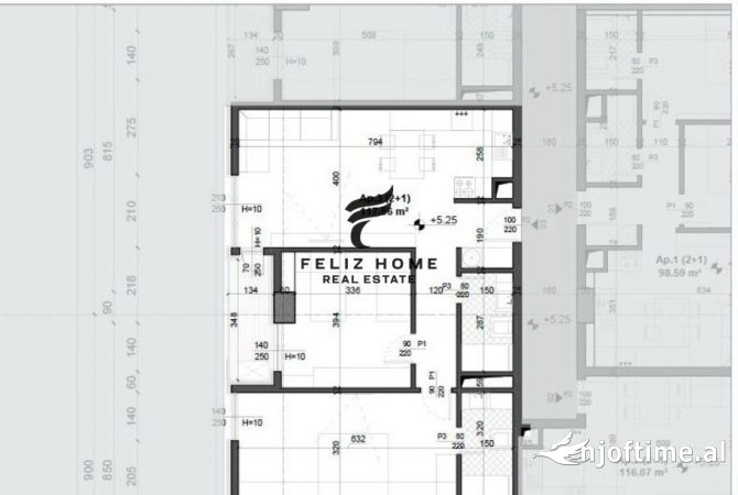 Shtepi ne shitje 2+1 ne Tirane - 163,000 Euro