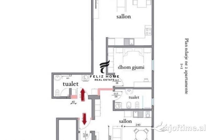 Shtepi ne shitje Apartament ne Vlore, 3+1, Mobilimi E mobiluar, Pagesa 310,000  Euro.
