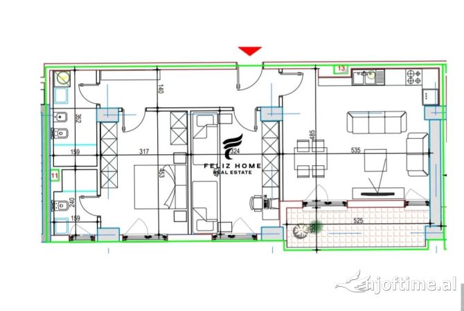 Shtepi ne shitje 2+1 ne Tirane - 288,500 Euro