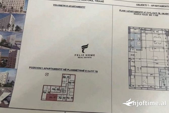 Shtepi ne shitje 1+1 ne Tirane - 91,200 Euro