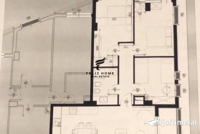 Shtepi ne shitje Apartament ne Tirane, 3+1, Mobilimi Bosh, pa mobiluar, Pagesa 191,000  Euro.