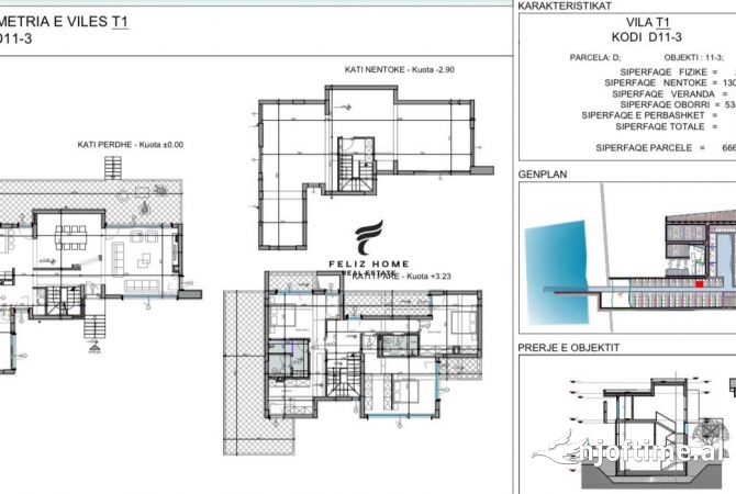 Shtepi ne shitje Vila Luksoze ne Durres, 4+1, Mobilimi Bosh, pa mobiluar, Pagesa 985,500  Euro.