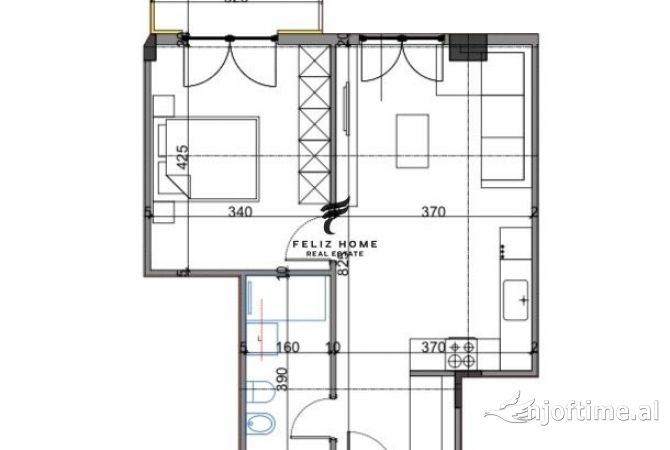 Shtepi ne shitje 1+1 ne Tirane - 125,000 Euro