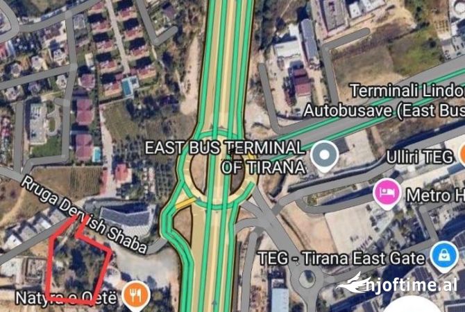 Truall ose Toke  ne Tirane - 1,600,000 Euro