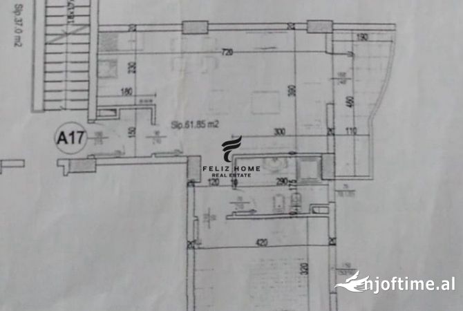 Shtepi ne shitje 1+1 ne Tirane - 140,000 Euro