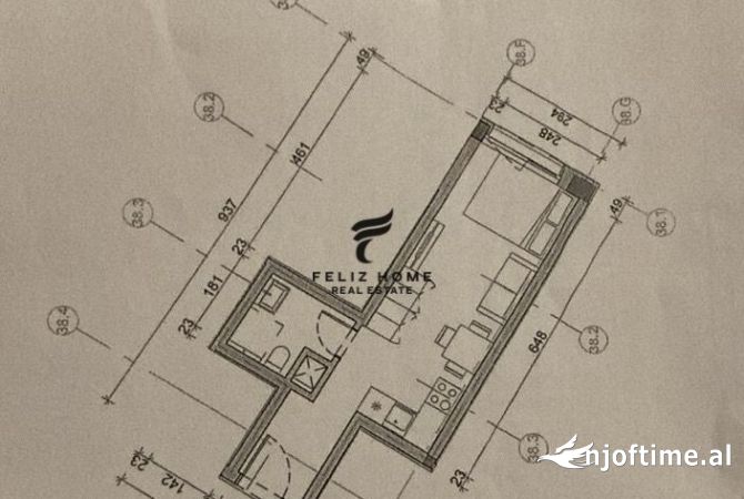 Shtepi ne shitje Garsoniere ne Tirane - 47,000 Euro