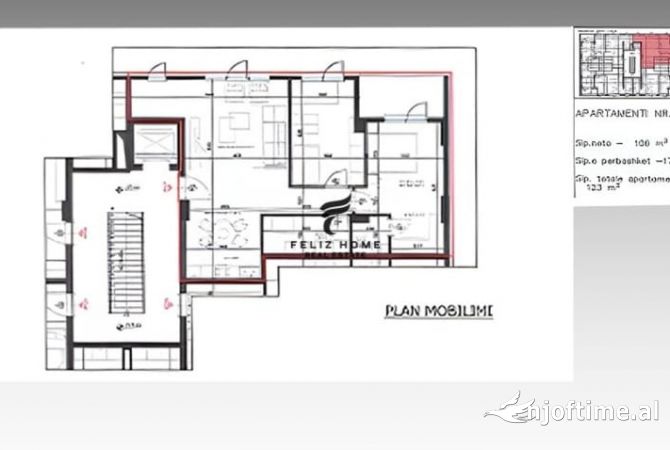 Shtepi ne shitje 2+1 ne Tirane - 246,000 Euro