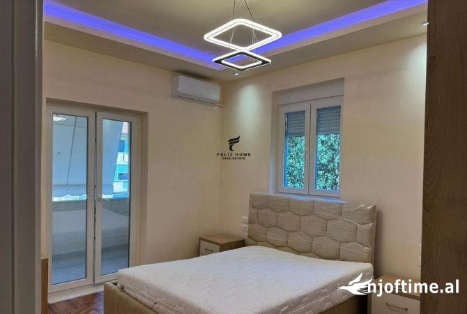 Shtepi me qera Apartament ne Tirane, 1+1, Mobilimi E mobiluar, Pagesa 60,000  Leke.