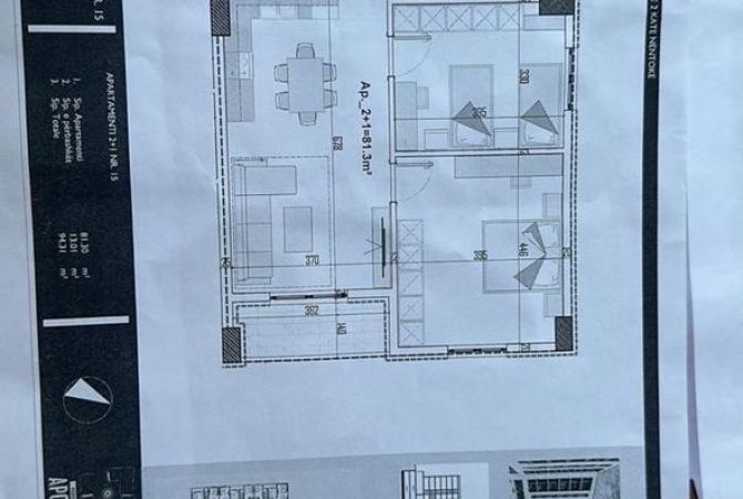 Shtepi ne shitje 2+1 ne Tirane - 89,000 Euro