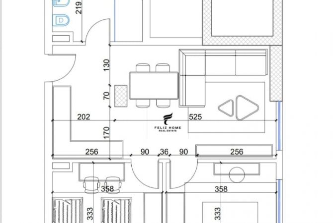 Shtepi ne shitje 2+1 ne Tirane - 114,000 Euro
