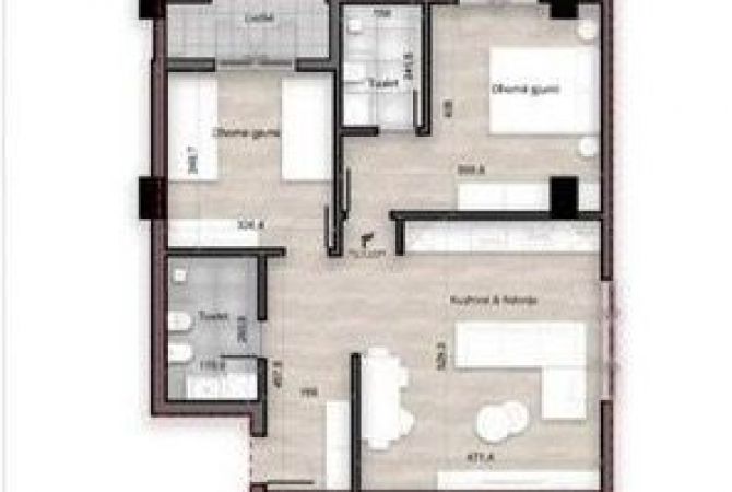 Shtepi ne shitje 2+1 ne Tirane - 145,000 Euro