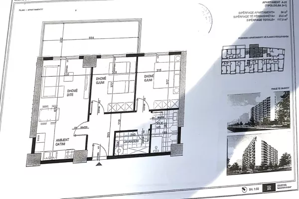 Shtepi ne shitje 2+1 ne Tirane - 164,500 Euro