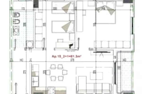 Shtepi ne shitje 3+1 ne Tirane - 94,500 Euro