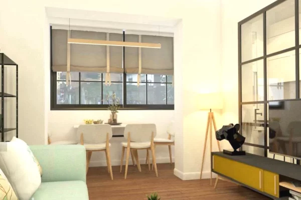 Shtepi me qera 1+1 ne Tirane - 1,000 Euro