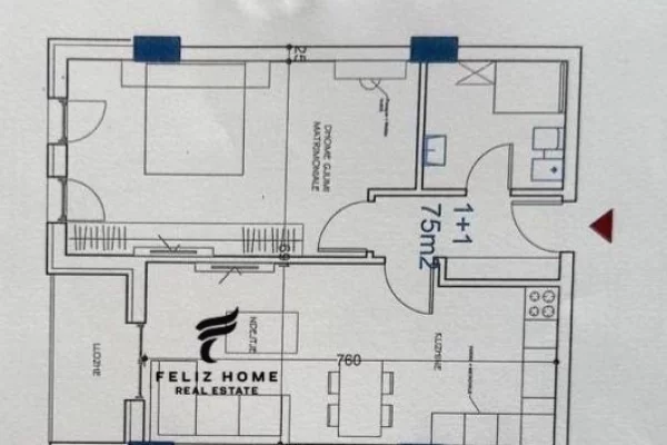 Shtepi ne shitje 1+1 ne Tirane - 87,000 Euro