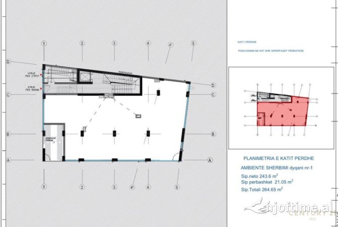 Ambient biznesi ne shitje 1+1 ne Tirane - 2,365,000 Euro