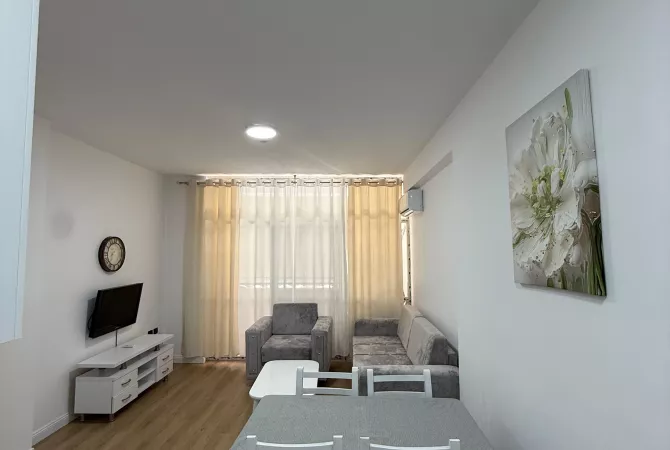Shtepi me qera Apartament ne Tirane, 1+1, Mobilimi E mobiluar, Pagesa 450  Euro.