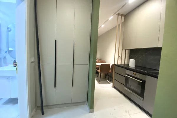 Shtepi me qera Apartament ne Tirane, 1+1, Mobilimi E mobiluar, Pagesa 55,000  Leke.