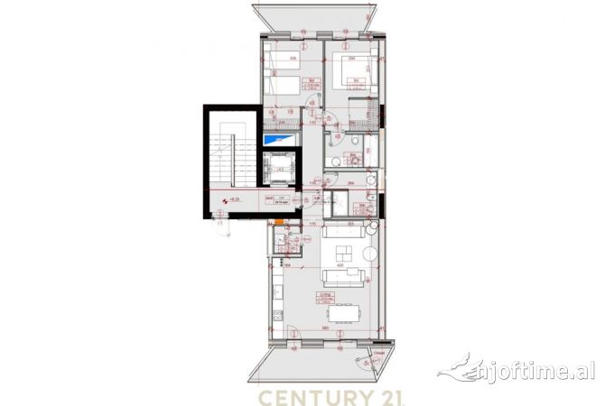 Ambient biznesi me qera 3+1 ne Tirane - 1,700 Euro
