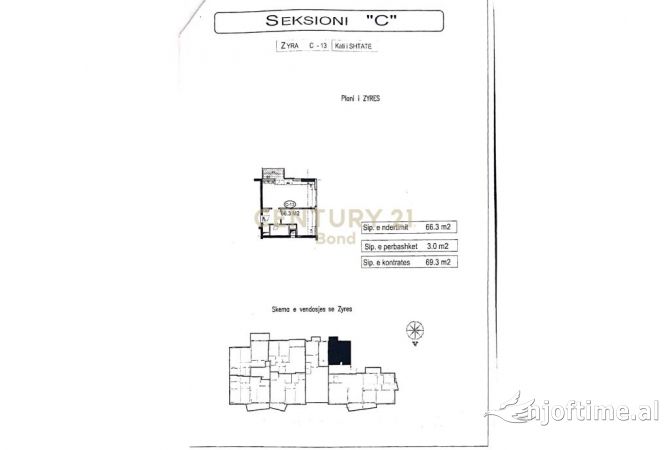 Ambient biznesi me qera 3+1 ne Tirane - 3,150 Euro