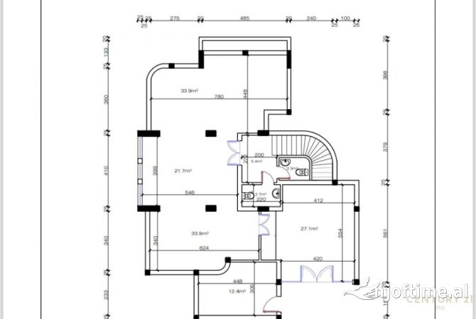 Ambient biznesi me qera 3+1 ne Tirane - 5,000 Euro