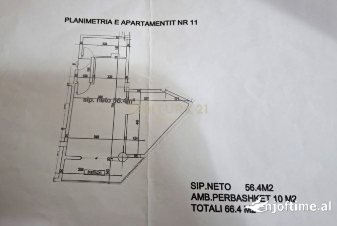 Shtepi ne shitje 1+1 ne Tirane - 147,000 Euro