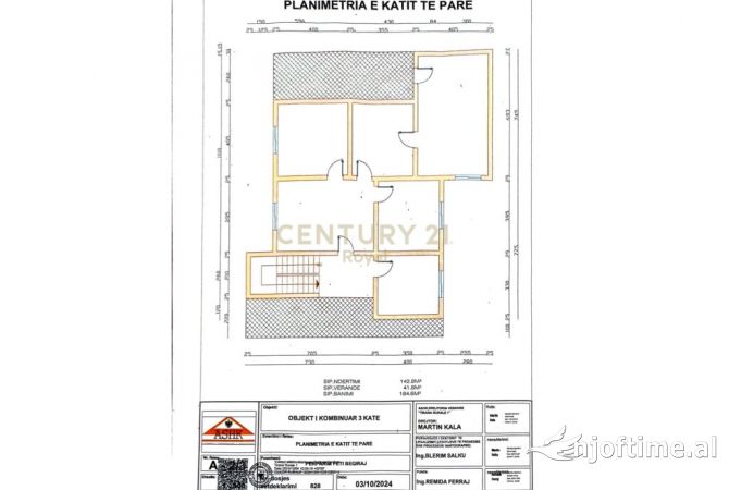 Shtepi ne shitje 2+1 ne Tirane - 450,000 Euro