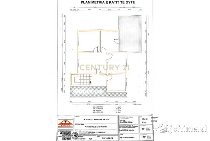House for Sale 2+1 in Tirana - 450,000 Euro