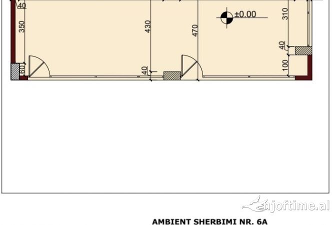 Ambient biznesi me qera 2+1 ne Tirane - 1,650 Euro