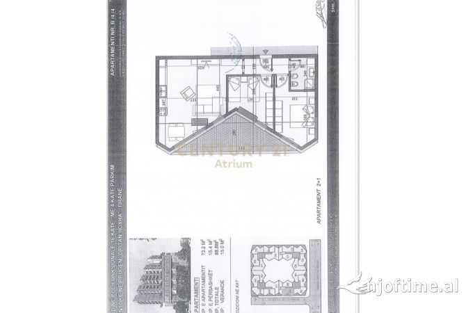 Shtepi ne shitje 2+1 ne Tirane - 170,000 Euro