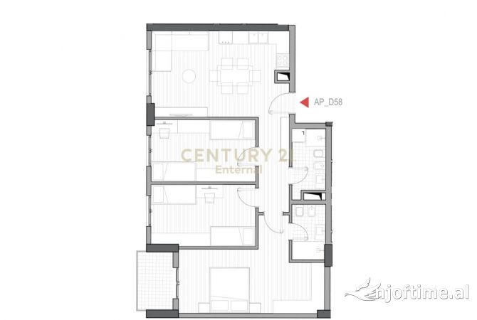 Shtepi ne shitje 3+1 ne Tirane - 169,260 Euro