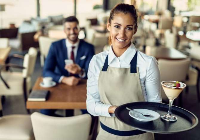 Offerte di lavoro Cameriere,Cameriera ai piani hotel,Aiuto cuoc, Banconista di gelateria figura femminile
