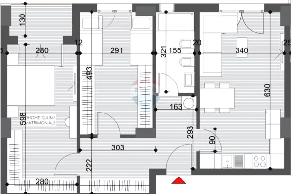 Shtepi ne shitje 2+1 ne Tirane - 83,000 Euro