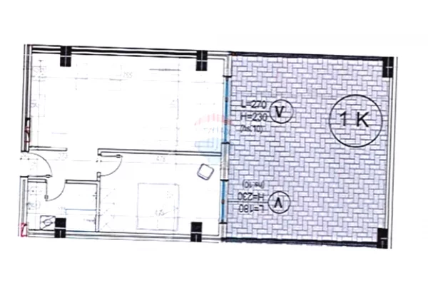 Shtepi ne shitje 1+1 ne Tirane - 135,600 Euro