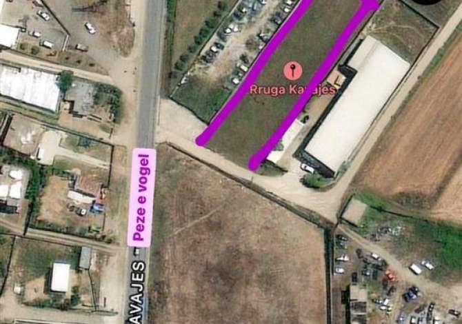 Truall ose Toke ne Tirane - 2,500 Leke
