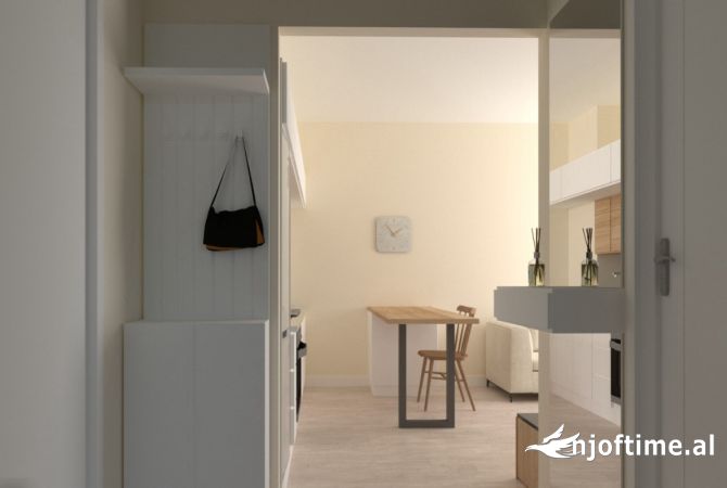 Shtepi ne shitje Apartament ne Tirane, 1+1, Mobilimi Bosh, pa mobiluar, Pagesa 95,000  Euro.