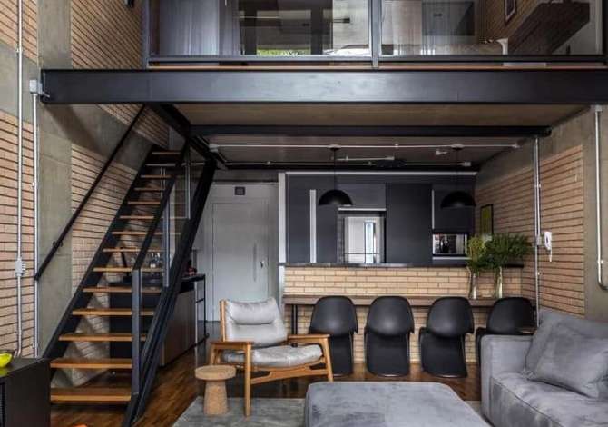 Duplex (2 storey house) for rent in Tirana 1+1, Furnished