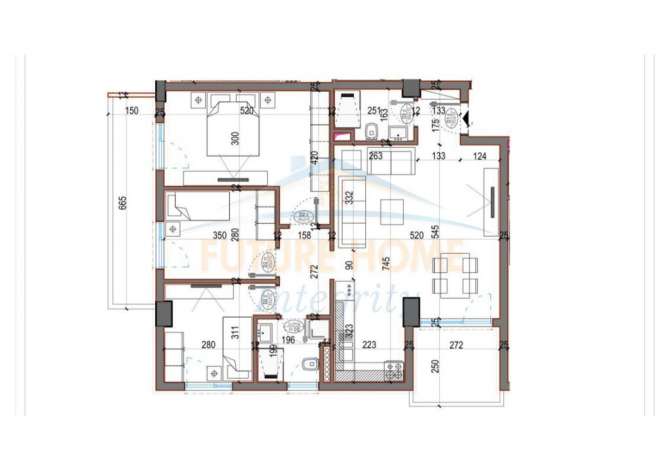 Shtepi ne shitje 3+1 ne Tirane - 106,207 Euro