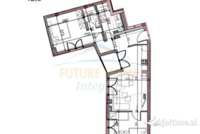 Shtepi ne shitje 2+1 ne Tirane - 206,430 Euro