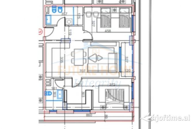 Shtepi ne shitje 2+1 ne Tirane - 133,354 Euro