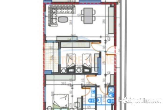 Shtepi ne shitje 2+1 ne Tirane - 111,377 Euro