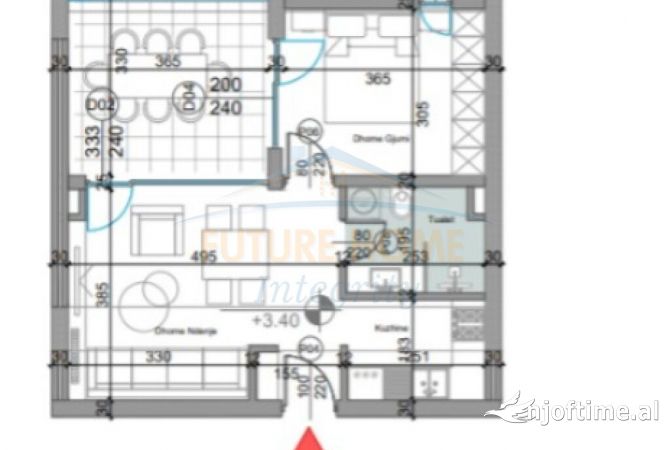 Shtepi ne shitje 1+1 ne Durres - 147,000 Euro