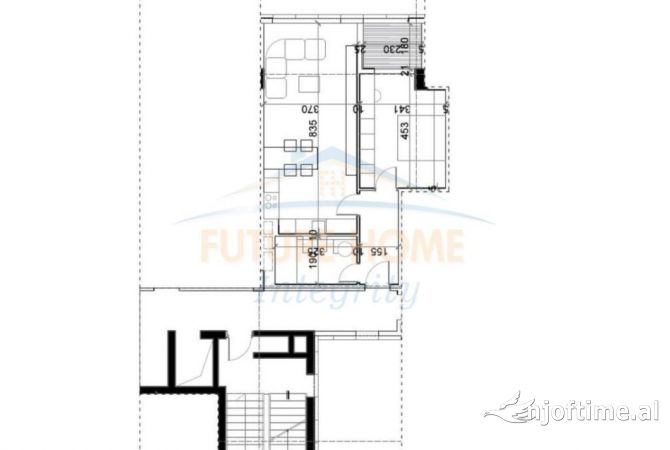 Shtepi ne shitje 1+1 ne Tirane - 160,000 Euro