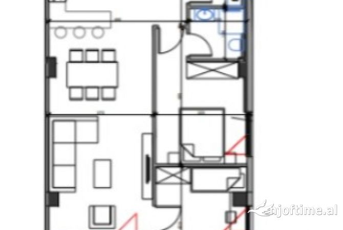 Shtepi ne shitje 2+1 ne Tirane - 244,500 Euro