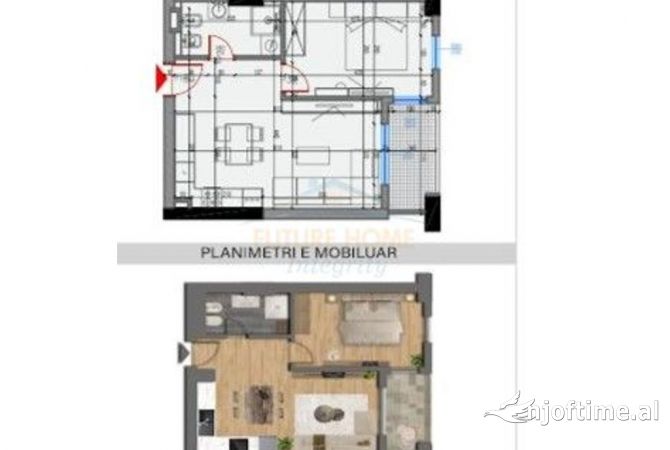 House for Sale 1+1 in Tirana - 163,000 Euro