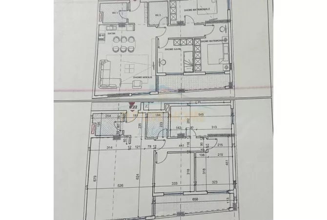 Shtepi ne shitje Apartament ne Tirane, 3+1, Mobilimi Pjeserisht e mobiluar, Pagesa 225,000  Euro.
